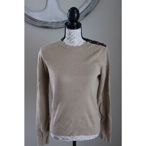 Laurent Ralph Laurent Women sweater Beige & Brown Size L